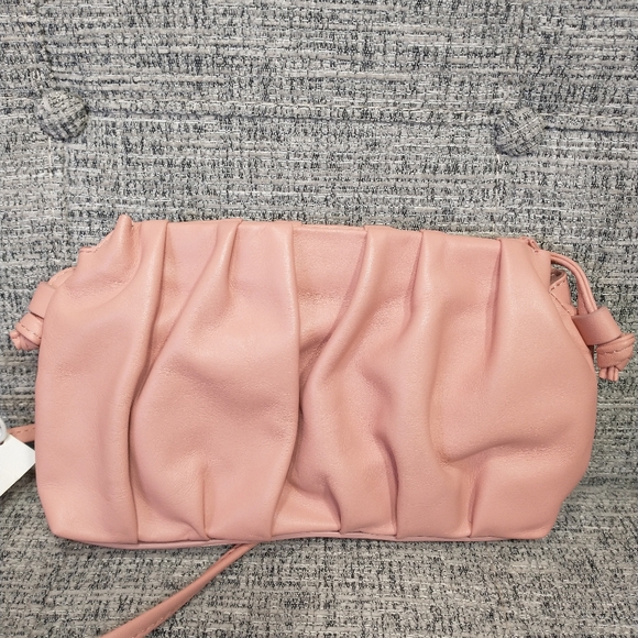 ELLEME WOMEN'S MINI VAGUE CROSS BODY BAG COLOR POWDER PINK NEW WITH TAG - Picture 2 of 16